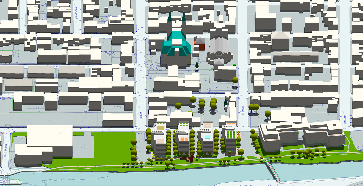 2175 Saint-Patrick - poursuivre la trame de rue